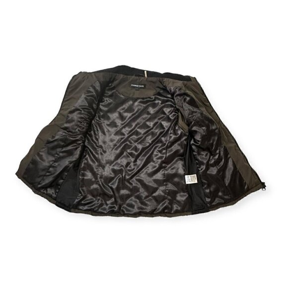 Andrew Marc BrownPuffer Quilted Vest with Black Side Panel, Size Large - Picture 4 of 12